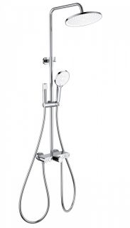 Душевая стойка Wonzon & Woghand Muse Selesta WW-B4113-CR с термостатом хром